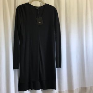 Trouvé V neck tunic dress